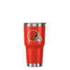 Picture of FOCO Cleveland Browns NFL Team Logo 30 oz Tumbler - Poppy