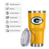 Picture of FOCO Green Bay Packers NFL Team Logo 30 oz Tumbler - Yellow