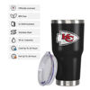 Picture of FOCO Kansas City Chiefs NFL Team Logo 30 oz Tumbler - Black