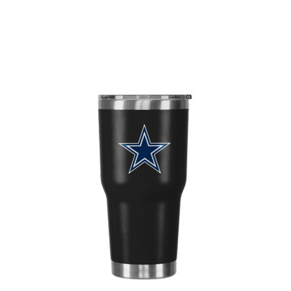 Picture of FOCO Dallas Cowboys NFL Team Logo 30 oz Tumbler - Black