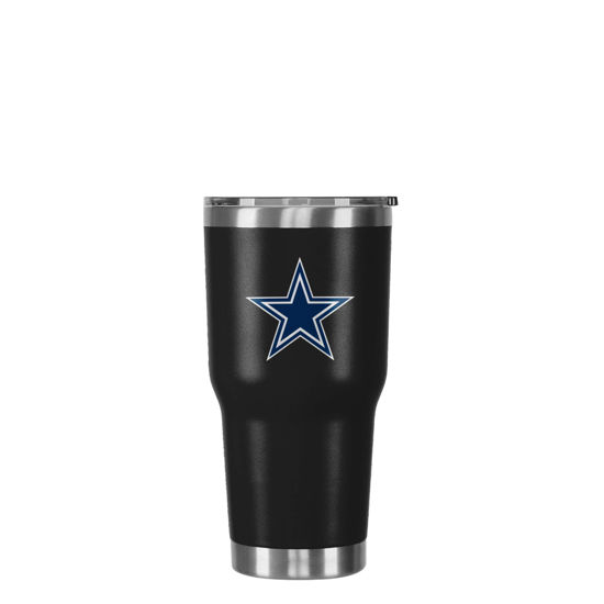 Picture of FOCO Dallas Cowboys NFL Team Logo 30 oz Tumbler - Black