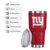 Picture of FOCO New York Giants NFL Team Logo 30 oz Tumbler - Red