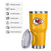Picture of FOCO Kansas City Chiefs NFL Team Logo 30 oz Tumbler - Yellow