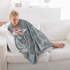 Picture of Utopia Bedding Fleece Blanket Throw Size Ash Grey 300GSM Luxury Fuzzy Soft Anti-Static Microfiber Bed Blanket (60x50 Inches)