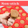 Picture of CAKETIME Silicone Muffin Pan Mini 24 Cups Cupcake Pan, Nonstick Food Grade Silicone Baking Pan 1 Pack