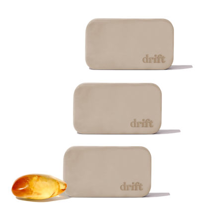 Picture of Drift Car Air Freshener - Stone Air Freshener - Car Odor Eliminator - Amber Scent Refill - Pack of 3 - NO CLIP INCLUDED