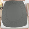 Picture of Utopia Bedding Waterproof Mattress Protector Twin Size, Premium Terry Mattress Cover 200 GSM, Breathable, Fitted Style with Stretchable Pockets (Gray)