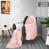 Picture of Utopia Bedding Fleece Blanket Throw Size Pink 300GSM Luxury Fuzzy Soft Anti-Static Microfiber Bed Blanket (60x50 Inches)