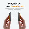 Picture of OCOOPA Magnetic Hand Warmers Rechargeable 2 Pack, AI Electric Handwarmers, Fast Heating, 3-Settings, UL Certified, Portable Heater, Gloves Fitting, Travel Essentials, Gifts Women Men, UT3 Lite