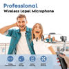 Picture of USB C Mini Wireless Lavalier Microphone for iPhone 15 16, iOS and Android Devices - Noise Reduction Lapel Mic for Recording, Clip on Mic, Omini Lav Mic for Video Recording, Tiktok, Youtube, Vlog