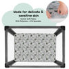 Picture of Yoofoss Pack and Play Sheets Fitted, Mini Crib Sheets 2-Pack for Pack N Play Mattress, Stretchy Playard Sheet, Soft and Breathable Gray-Green+Fox