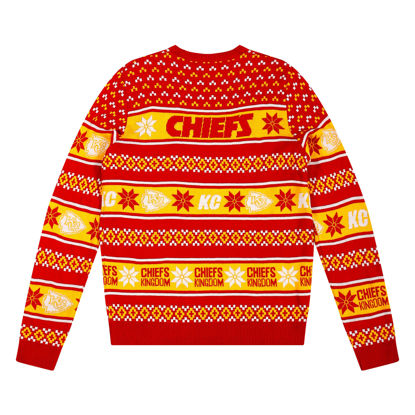 Picture of FOCO Standard NFL Big Logo Ugly Sweater, Team Color