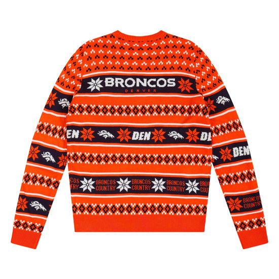 Picture of FOCO Standard NFL Big Logo Ugly Sweater, Team Color