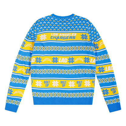 Picture of FOCO Standard NFL Big Logo Ugly Sweater, Team Color