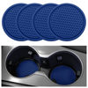 Picture of SINGARO Car Cup Coaster, 4PCS Universal Non-Slip Cup Holders Embedded in Ornaments Coaster, Car Interior Accessories, Grey Blue