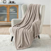 Picture of Bedsure Fleece Throw Blanket for Couch Oxford Tan - Lightweight Plush Fuzzy Cozy Soft Blankets and Throws for Sofa, 50x60 inches
