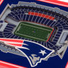 Picture of YouTheFan NFL New England Patriots 3D StadiumView Coasters - Gillette Stadium