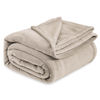 Picture of Bedsure Fleece King Size Blankets for Bed Oxford Tan - Soft Lightweight Plush Cozy Fuzzy Luxury Microfiber, 108x90 inches