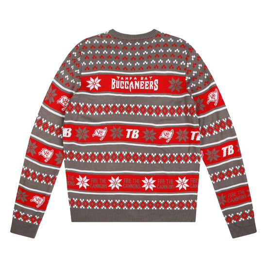 Picture of FOCO Standard NFL Big Logo Ugly Sweater, Team Color