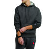 Picture of Champion Mens Hoodie, Powerblend, Fleece Comfortable For (Reg. Big & Tall) Sports-fan-sweatshirts, Granite Heather C Logo, 3X-Large US