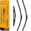 Picture of AUTOBOO 28"+28" Windshield Wipers with 12 Inch Rear Wiper Blade Replacement for Ford Focus 2012 2013 2014 2015 2016 2017 2018 -Original Factory Quality (Pack of 3)