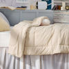 Picture of Bedsure Comforter Duvet Insert - Quilted Comforters Twin XL Size, All Season Duvet, Down Alternative Bedding Comforter with Corner Tabs(Beige,Twin XL 92"x68")