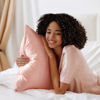 Picture of BEDELITE Satin Silk Body Pillow Pillowcase for Hair and Skin, Premium and Silky Coral Long Body Pillow Case Cover 20x54 with Envelope Closure