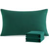Picture of NTBAY King Pillowcase Set - 2 Pack Brushed Microfiber 20x36 Pillowcases - Soft, Wrinkle-Free, Fade-Resistant, Stain-Resistant, Dark Green Pillowcases with Envelope Closure - 20x36 Inches, Dark Green