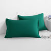 Picture of NTBAY King Pillowcase Set - 2 Pack Brushed Microfiber 20x36 Pillowcases - Soft, Wrinkle-Free, Fade-Resistant, Stain-Resistant, Dark Green Pillowcases with Envelope Closure - 20x36 Inches, Dark Green