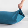 Picture of NTBAY Standard Pillowcase Set - 2 Pack Brushed Microfiber 20x26 Pillowcases - Soft, Wrinkle-Free, Fade-Resistant, Stain-Resistant, Teal Blue Pillowcases with Envelope Closure - 20x26 Inches, Teal Blue