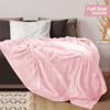 Picture of Utopia Bedding Fleece Blanket Full Size Pink 300GSM Luxury Fuzzy Soft Anti-Static Microfiber Bed Blanket (90x84 Inches)