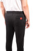 Picture of Ultra Game NFL Men's Active Super Soft Fleece Game Day Jogger Sweatpants, New England Patriots, Black, Large