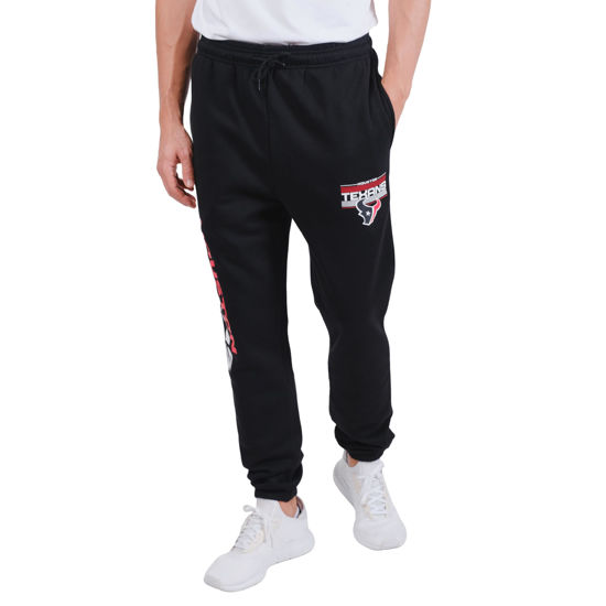 Picture of Ultra Game Men's Standard Active Super Soft Game Day Jogger Sweatpants, Black