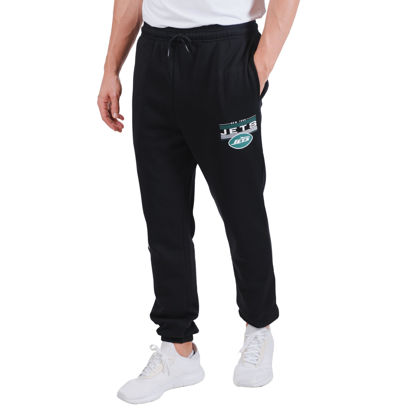 Picture of Ultra Game Men's Standard Active Super Soft Game Day Jogger Sweatpants, Black