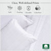 Picture of California Design Den Pinstripe Sheets Full Size - Softest 100% Cotton Sheets Set, Luxury 400 Thread Count Sateen, Printed Striped Pattern Bed Sheets(Pinstriped)