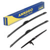 Picture of 3 Wipers Factory Replacement For Toyota 4Runner 2003 2004 2005 2006 2007 2008 2009 Original Equipment Windshield Wiper Blades Set 22"+20"+12" (Set of 3)