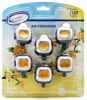 Picture of Air Jungles French Osmanthus Scent Car Air Freshener Clip, 6 Car Freshener Vent Clips, 4ml Each, Long Lasting Air Freshener for Car, Up to 180 Days Car Refresher Odor Eliminator
