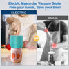 Picture of LOVE MOMENT Electric Mason Jar Vacuum Sealer Kit for Wide Mouth and Regular Mouth Mason Jar - Green