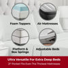 Picture of Mellanni Extra Deep California King Sheets - 4 PC Iconic Collection Bedding Sheets & Pillowcases - Hotel Luxury, Ultra Soft, Cooling Bed Sheets - for Women, Men, Kids & Teens (Cal King, Spa Mint)