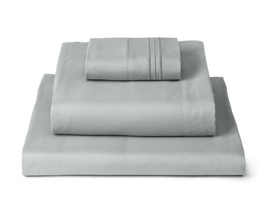 Picture of Mellanni Extra Deep Twin XL Sheets - 3 PC Iconic Collection Bedding Sheets & Pillowcases - Hotel Luxury, Ultra Soft, Cooling Bed Sheets - for Women, Men, Kids & Teens (Twin Extra Long, Spa Mint)