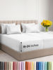 Picture of Extra Deep Split King Sheet Set - 7 Piece Breathable & Cooling Sheets - Hotel Luxury Bedding Set w/18-24 Inch Extra Deep Pockets - Easy Fit - Super Soft, Wrinkle Free & Comfy - White, Split King Size
