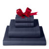 Picture of Mellanni Split King Sheets Set - 5 PC Iconic Collection Bedding Sheets & Pillowcases - Hotel Luxury, Extra Soft, Cooling Bed Sheets - for Women, Men, Kids & Teens (Split King, Navy Blue)