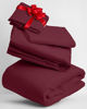 Picture of Mellanni Queen Sheets Set - 4 PC Iconic Collection Bedding Sheets & Pillowcases - Hotel Luxury, Extra Soft, Cooling Bed Sheets - for Women, Men, Kids & Teens (Queen, Burgundy)
