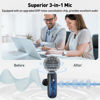 Picture of GoorDik Wireless Lavalier Microphone for iPhone, Android, USB C, PC, Camera Video Recording 4 in 1 Clip-on Mics with Rotatable Clip&Denoise Recording, for Vlog Tiktok YouTube Podcast Content Creator