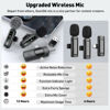 Picture of GoorDik Wireless Lavalier Microphone for iPhone, Android, USB C, PC, Camera Video Recording 4 in 1 Clip-on Mics with Rotatable Clip&Denoise Recording, for Vlog Tiktok YouTube Podcast Content Creator
