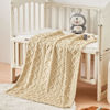 Picture of Sherpa Fleece Baby Blanket, Ultra Soft Fluffy Premium Baby Blankets for Boys Girls, Cozy Infant Toddler Newborn Receiving Blankets for Crib Stroller 30”×40” (Khaki)