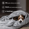 Picture of Bedsure Fleece Bed Blankets Full Size Grey - Soft Lightweight Plush Fuzzy Cozy Luxury Blanket Microfiber, 84x90 inches