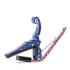 Picture of Kyser Musical Products Quick-Change Guitar Capo, KG6STARA, Stars & Stripes - For 6-String Acoustic Guitars, Made in USA, Quality, Strong, Lightweight, Quick & Easy, Innovative, Perfect Fit
