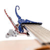 Picture of Kyser Musical Products Quick-Change Guitar Capo, KG6STARA, Stars & Stripes - For 6-String Acoustic Guitars, Made in USA, Quality, Strong, Lightweight, Quick & Easy, Innovative, Perfect Fit