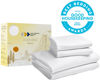 Picture of California Design Den 2-Pack Bed Sheets Full Size - 400 Thread Count 100% Cotton Sateen - Extra Soft, Breathable & Cooling Sheets, Wrinkle Resistant, 2 Sets of Deep Pocket Bed Sheets - Antique White